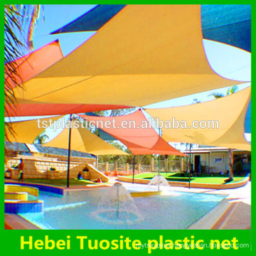 HDPE UV resistant sun shade sail